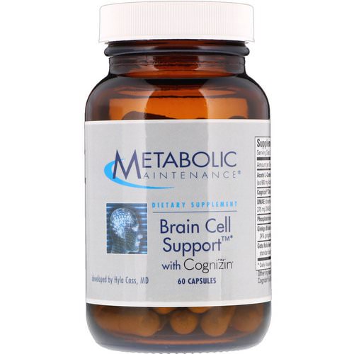 Metabolic Maintenance, Brain Cell Support, with Cognizin, 60 Capsules فوائد
