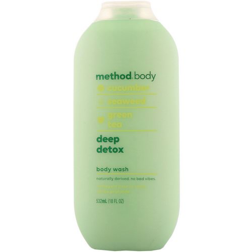 Method, Body, Body Wash, Deep Detox, 18 fl oz (532 ml) فوائد