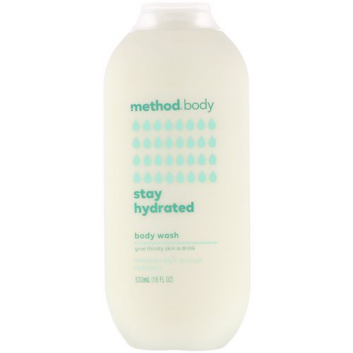 Method, Body Wash, Stay Hydrated, 18 fl oz (532 ml) فوائد