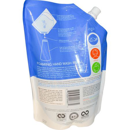 Method, Foaming Hand Wash Refill, Sea Minerals, 28 fl oz (828 ml):عب,ة صاب,ن اليد, الدش