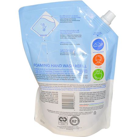 Method, Foaming Hand Wash Refill, Sweet Water, 28 fl oz (828 ml):عب,ة صاب,ن اليد, الدش