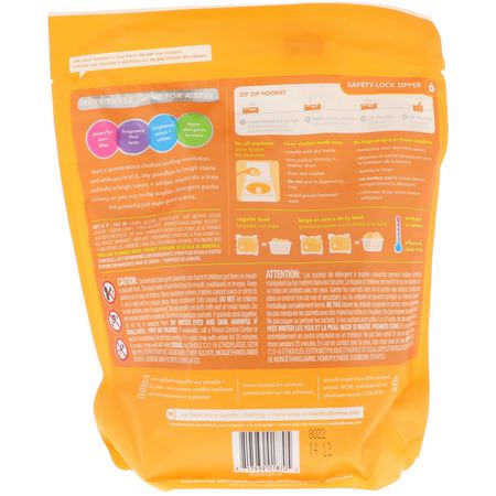 Method, Laundry Detergent Packs, Ginger Mango, 42 Loads, 24.7 oz (700 g):المنظفات, الغسيل