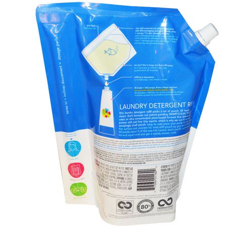 Method, Laundry Detergent Refill, 85 Loads, Fresh Air, 34 fl oz (1020 ml):المنظفات, الغسيل