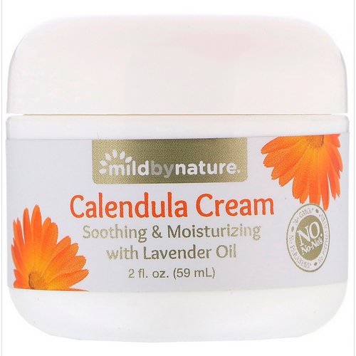 Mild By Nature, Calendula Cream, 2 fl oz (59 ml) فوائد