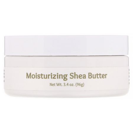 Mild By Nature, Moisturizing Shea Butter, 3.4 oz (96 g):زبدة الجسم, زبدة الشيا
