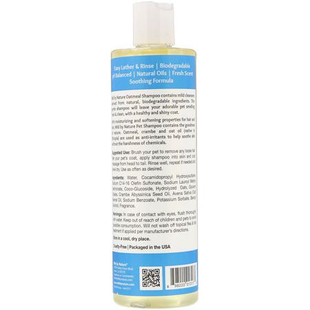Mild By Nature, Oatmeal Pet Shampoo, 12 fl oz (355 ml):تطهير الجسمr, Conditioner