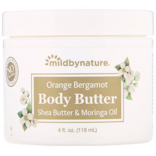 Mild By Nature, Orange Bergamot Body Butter, 4 fl oz (118 ml) فوائد