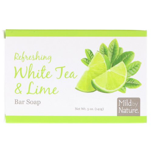 Mild By Nature, Refreshing Bar Soap, White Tea & Lime, 5 oz (141 g) فوائد