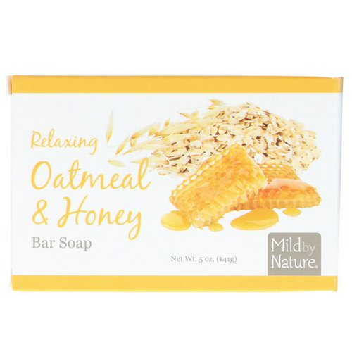 Mild By Nature, Relaxing Bar Soap, Oatmeal & Honey, 5 oz (141 g) فوائد