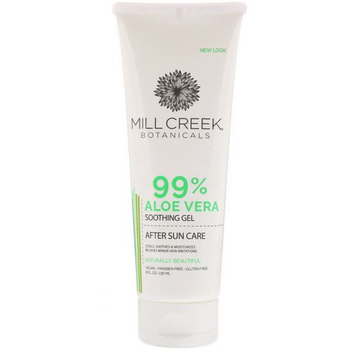 Mill Creek Botanicals, 99% Aloe Vera Soothing Gel, 8 fl oz (236 ml) فوائد