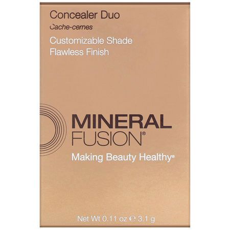 Mineral Fusion, Concealer Duo, Warm, 0.11 oz (3.1 g):خافي العي,ب, ال,جه
