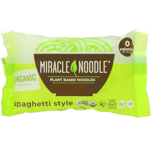 Miracle Noodle, Organic Spaghetti Style, 7 oz (200 g) فوائد