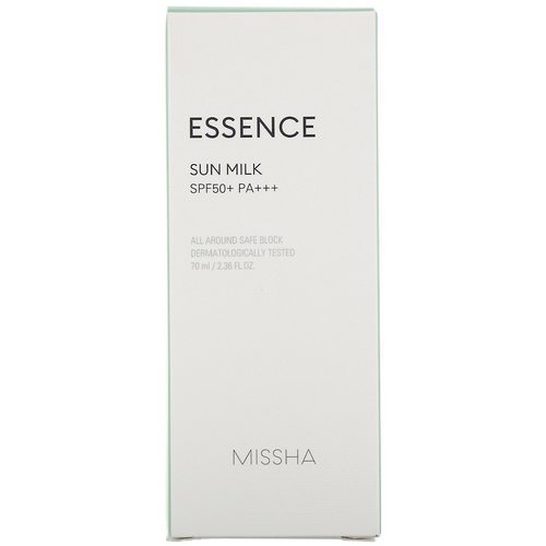 Missha, Essence Sun Milk, SPF 50+ PA+++, 2.36 fl oz (70 ml) فوائد