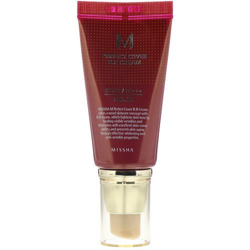 Missha, Perfect Cover BB Cream, SPF 42 PA+++, No. 23 Natural Beige, 50 ml فوائد