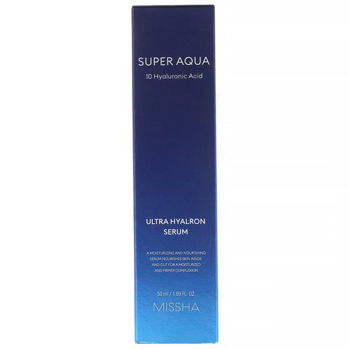 Missha, Super Aqua, Ultra Hyalron Serum, 1.69 fl oz (50 ml) فوائد