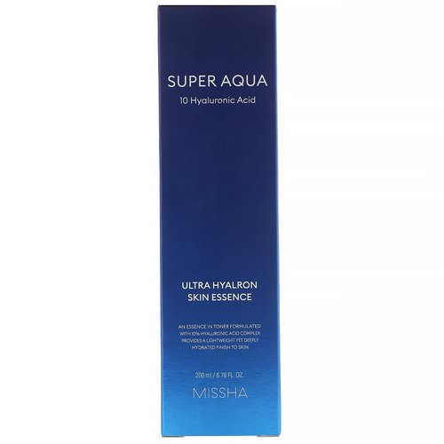 Missha, Super Aqua, Ultra Hyalron Skin Essence, 6.76 fl oz (200 ml) فوائد