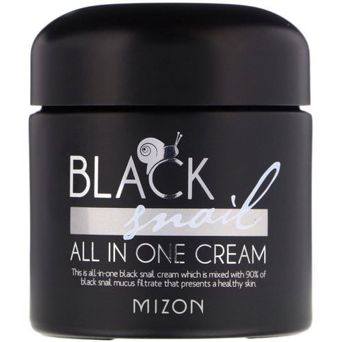 Mizon, Black Snail, All In One Cream, 2.53 fl oz (75 ml) فوائد