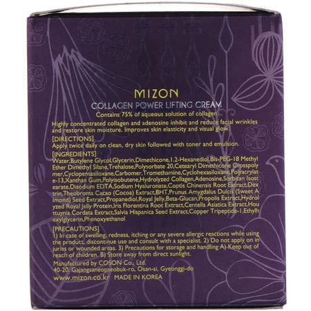 Mizon K-Beauty Moisturizers Creams Collagen Beauty - الك,لاجين, مرطبات K-جمال, الكريمات, مرطبات ال,جه