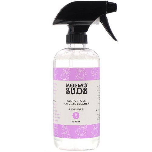 Molly's Suds, All Purpose Natural Cleaner, Lavender, 16 fl oz فوائد