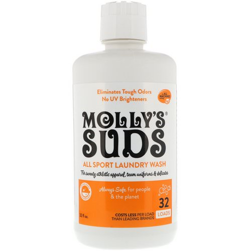 Molly's Suds, All Sport Laundry Wash, 32 fl oz (964.35 ml) فوائد