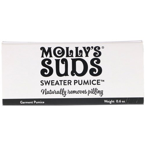 Molly's Suds, Sweater Pumice, 0.6 oz فوائد