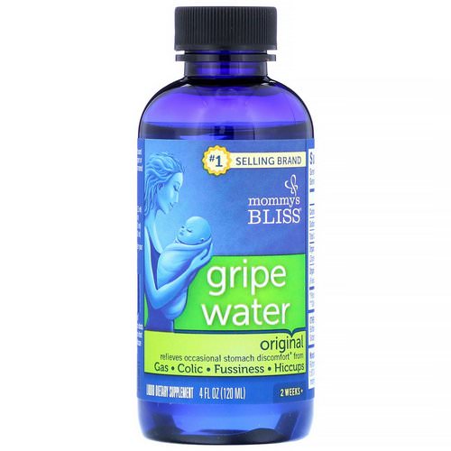 Mommy's Bliss, Gripe Water, Original, 4 fl oz (120 ml) فوائد