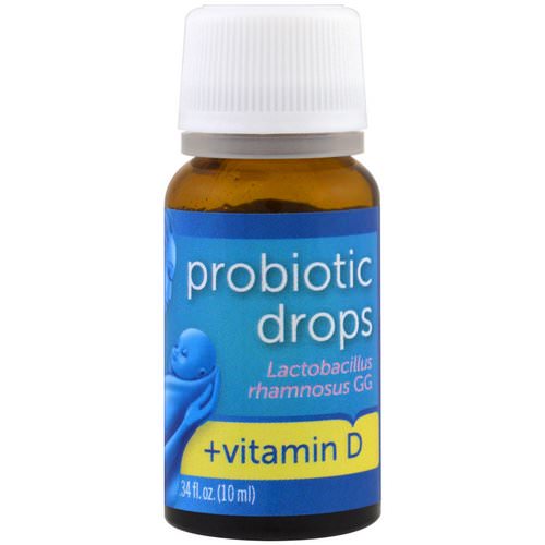 Mommy's Bliss, Probiotic Drops + Vitamin D, .34 fl oz (10 ml) فوائد