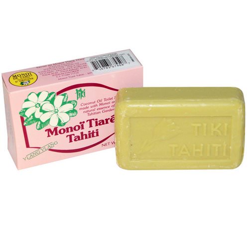 Monoi Tiare Tahiti, Coconut Oil Soap, Ylang Ylang Scented, 4.55 oz (130 g) فوائد