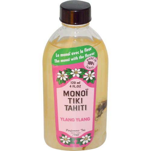 Monoi Tiare Tahiti, Coconut Oil, Ylang Ylang, 4 fl oz (120 ml) فوائد