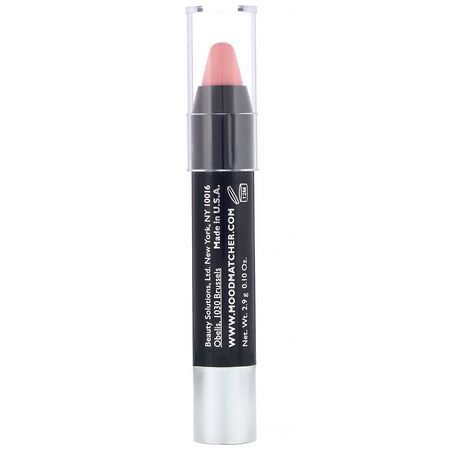 MOODmatcher, Twist Stick, Lip Color, Pink, 0.10 oz (2.9 g):أحمر شفاه, شفاه
