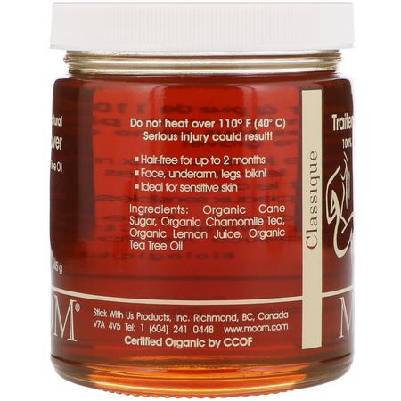 Moom, Hair Remover, with Tea Tree Oil, Classic, 12 oz (345 g):إزالة الشعر, الحلاقة