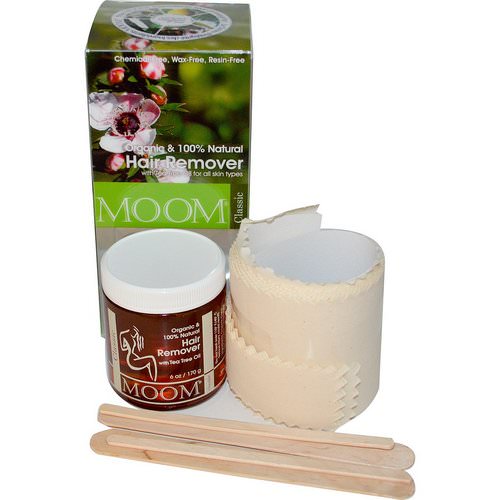 Moom, Organic Hair Remover, with Tea Tree Oil, Classic, 6 oz (170 g) فوائد