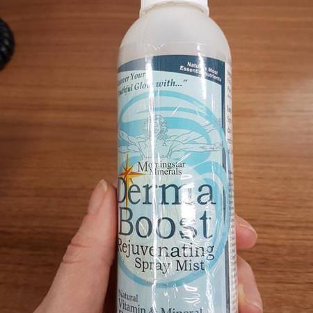 Morningstar Minerals, Derma Boost Rejuvenating Spray Mist, 2 fl oz (59 ml)
