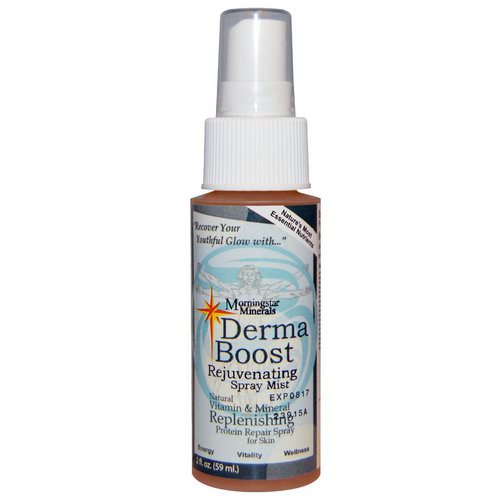 Morningstar Minerals, Derma Boost Rejuvenating Spray Mist, 2 fl oz (59 ml) فوائد