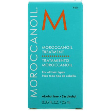 Moroccanoil, Moroccanoil Treatment, 0.85 fl oz (25 ml):المصل, زيت الشعر