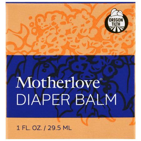 Motherlove, Diaper Balm, 1 oz (29.5 ml):علاجات طفح الحفاضات, حفاضات الأطفال