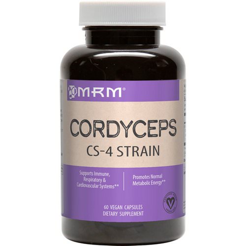 MRM, Cordyceps CS-4 Strain, 60 Vegan Capsules فوائد