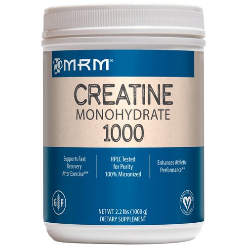 MRM, Creatine Monohydrate 1000, 2.2 lbs (1000 g) فوائد