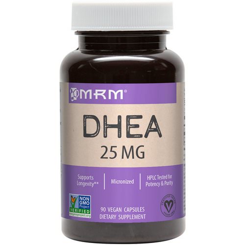 MRM, DHEA, 25 mg, 90 Vegan Capsules فوائد