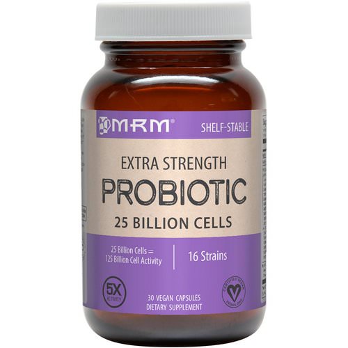 MRM, Extra Strength Probiotic, 30 Vegan Capsules فوائد