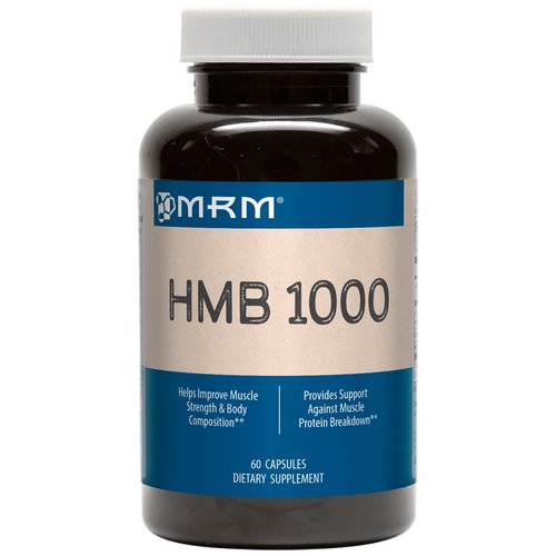 MRM, HMB 1000, 60 Capsules فوائد