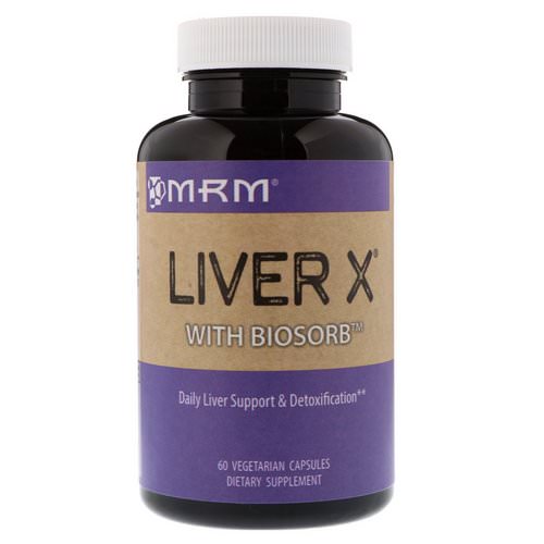 MRM, Liver X with BioSorb, 60 Vegetarian Capsules فوائد