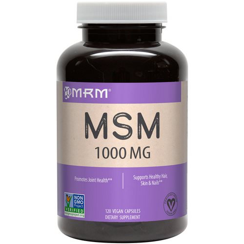 MRM, MSM, 1,000 mg, 120 Vegan Capsules فوائد