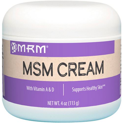 MRM, MSM Cream, 4 oz (113 g) فوائد