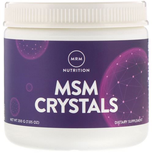 MRM, MSM Crystals, 1,000 mg, 7.05 oz (200 g) فوائد