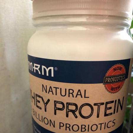 MRM, Natural Whey Protein, 2 Billion Probiotics, Dutch Chocolate, 2.02 lbs (917 g)