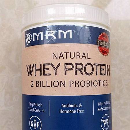 MRM, Natural Whey Protein, Rich Vanilla, 4.5 oz (127 g)