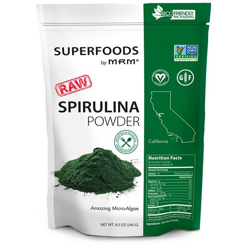 MRM, Raw Spirulina Powder, 8.5 oz (240 g) فوائد