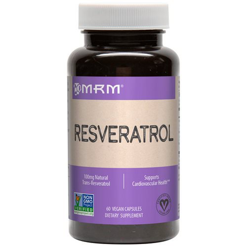 MRM, Resveratrol, 60 Vegan Capsules فوائد