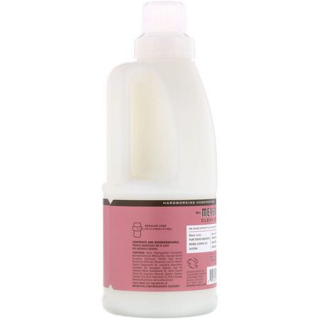 Mrs. Meyers Clean Day, Fabric Softener, Rosemary Scent, 32 fl oz (946 ml):التجفيف, مطهرات الأقمشة